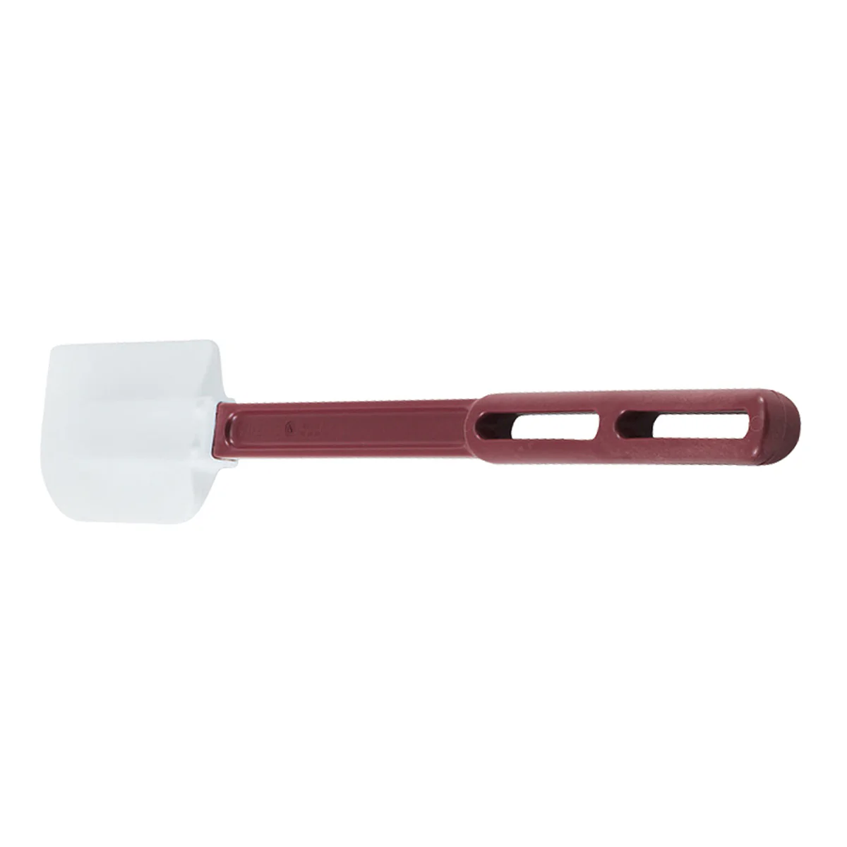Vollrath 52010 High Heat Rubber Scraper / Spatula, Red, 10" - Image 2