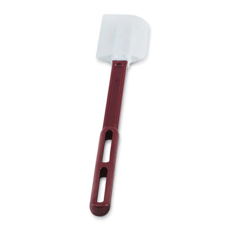 Vollrath 52026 High Heat Rubber Scraper / Spatula, Red, 16.5" - Image 2