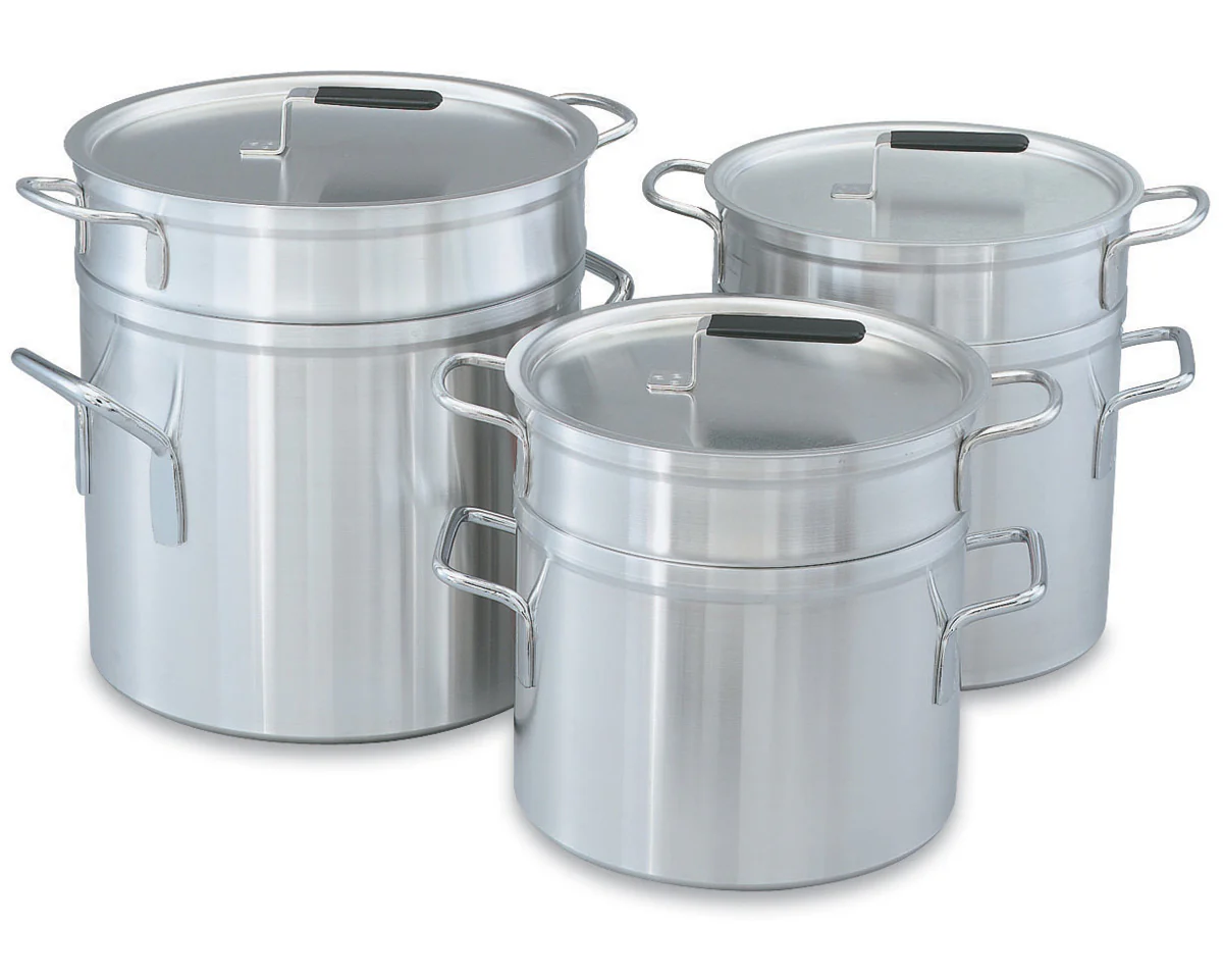 Vollrath 67711 Double Boiler, 12 Qt. Aluminum - Image 2