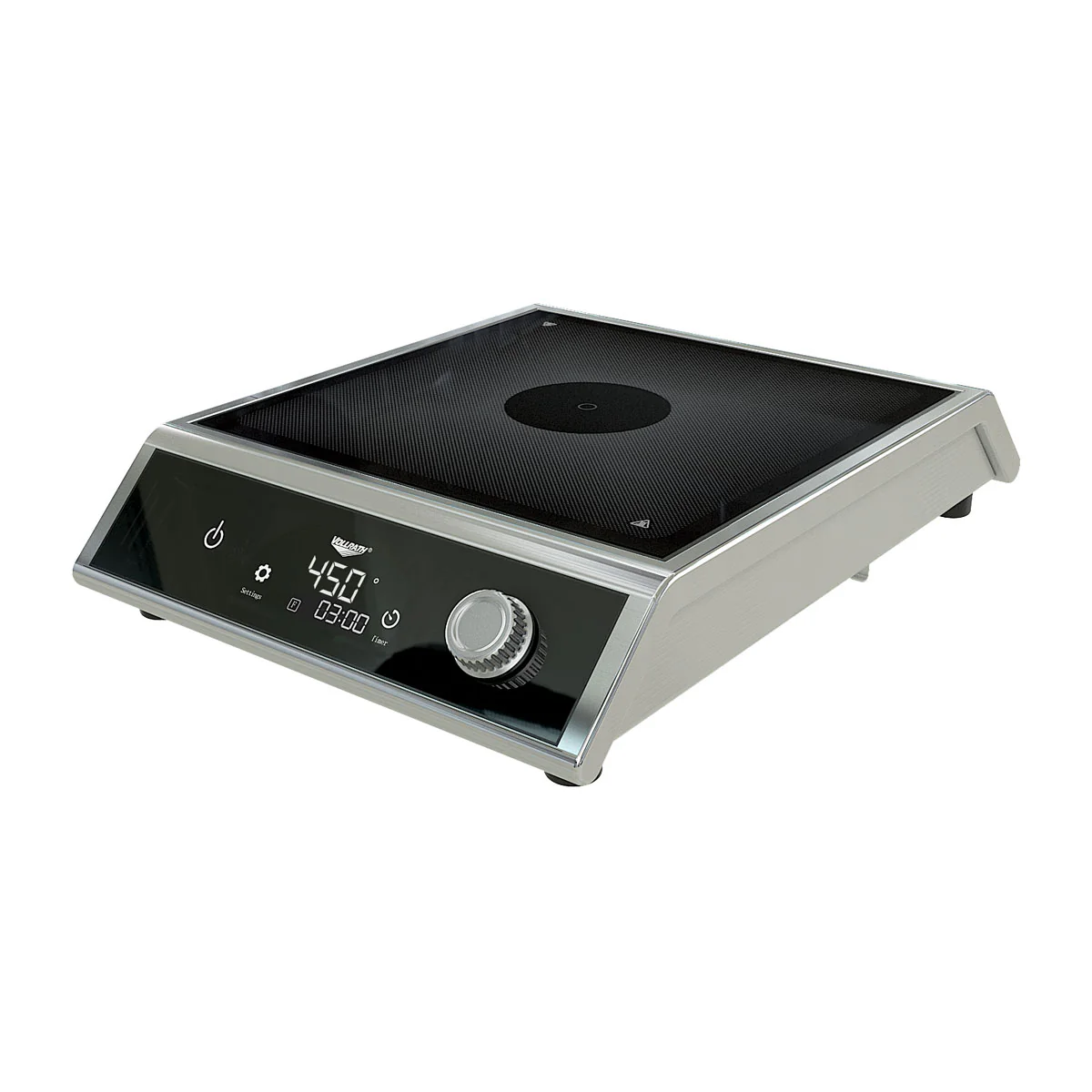 Vollrath MPI4-1440 4 Series Countertop Medium Power Induction Range w/ Control Knob, 1440 watts - Image 2