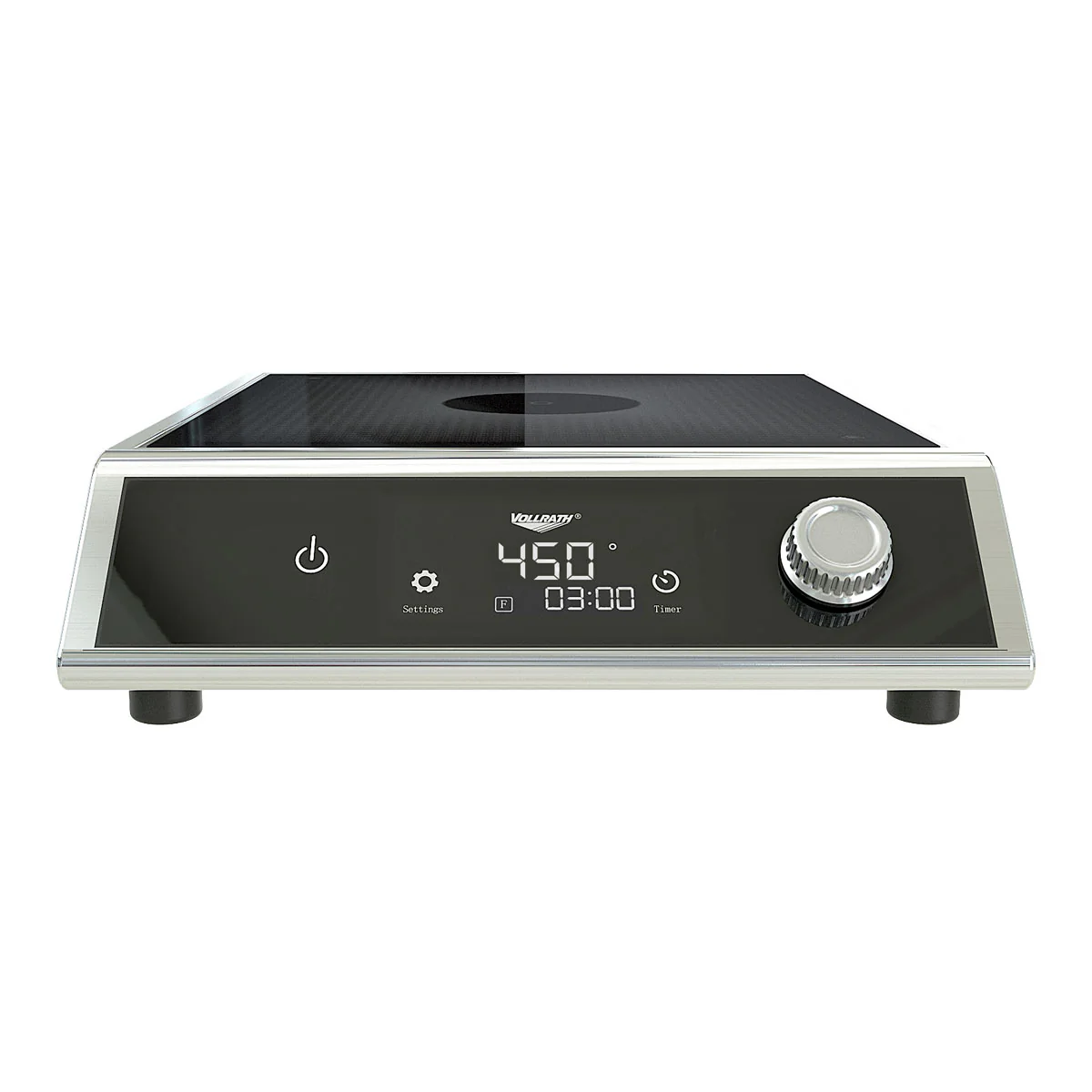 Vollrath MPI4-1800 4 Series Countertop Medium Power Induction Range w/ Control Knob, 1800 watts - Image 3