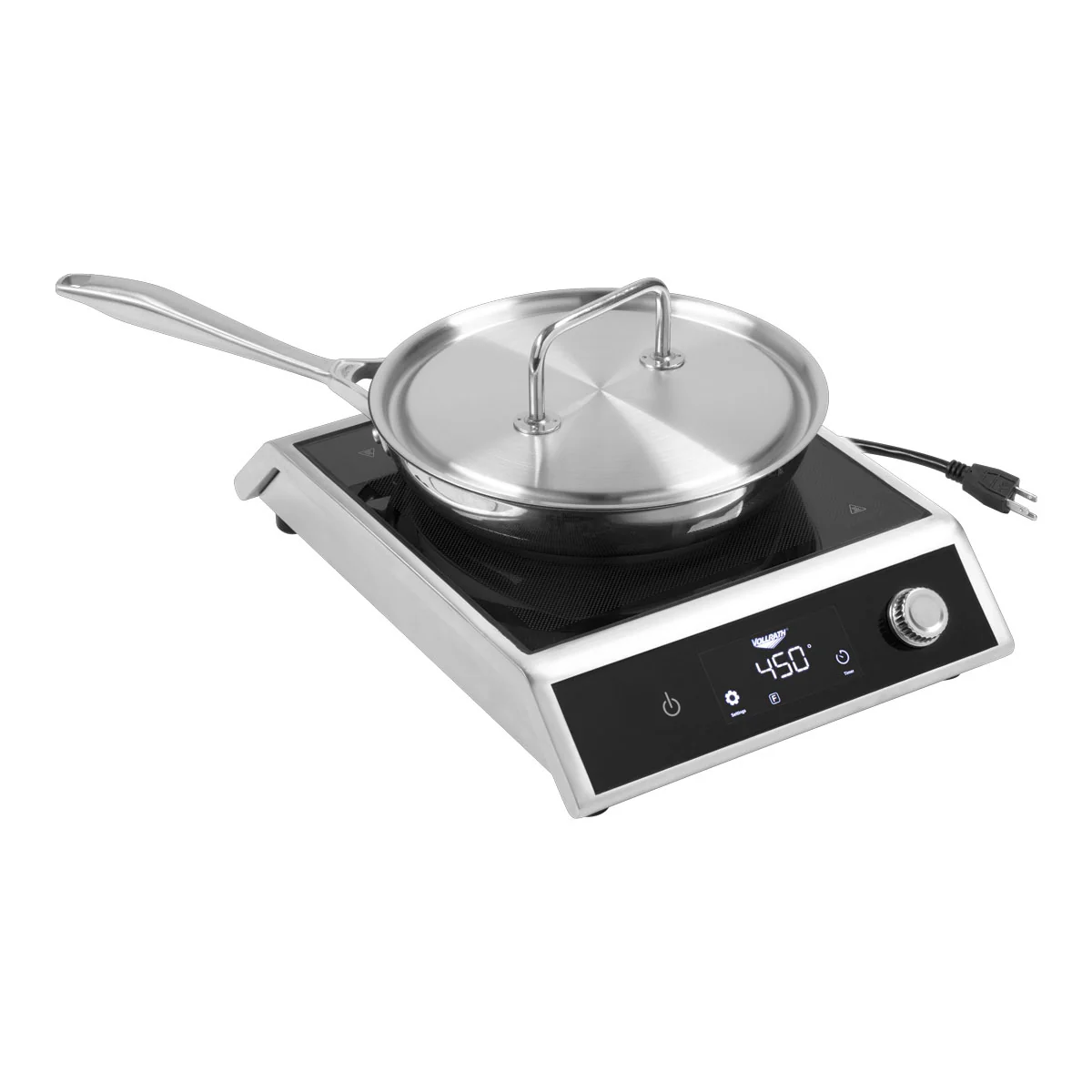 Vollrath MPI4-1800 4 Series Countertop Medium Power Induction Range w/ Control Knob, 1800 watts - Image 6