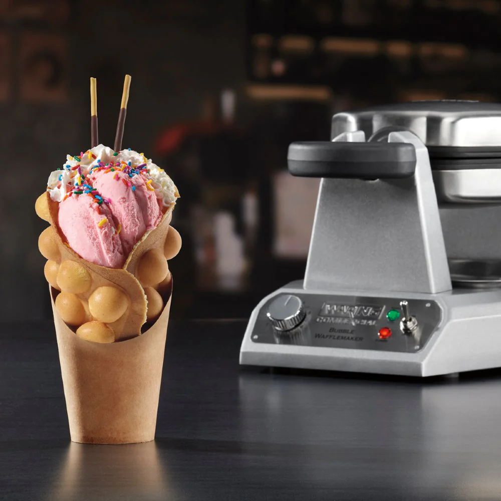 Waring WBW300X Commercial Single Bubble Waffle Maker, 120V - Image 4