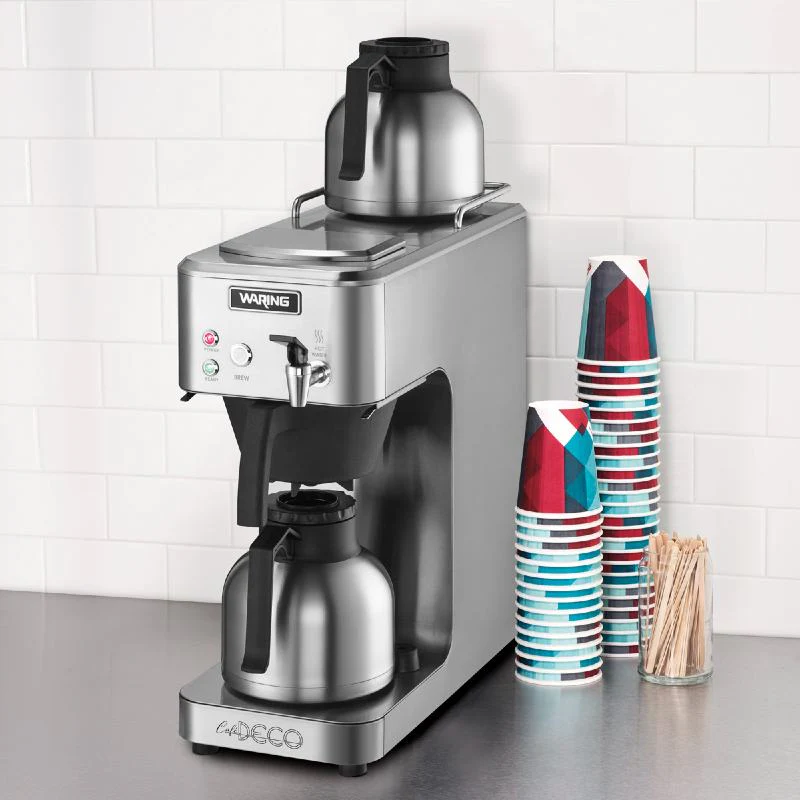 Waring WCM60PT Caf Deco Thermal Coffee Brewer - Image 5