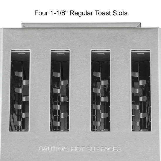 Waring WCT800 Heavy-Duty 4-Slot Commercial Toaster, 120v - Image 5