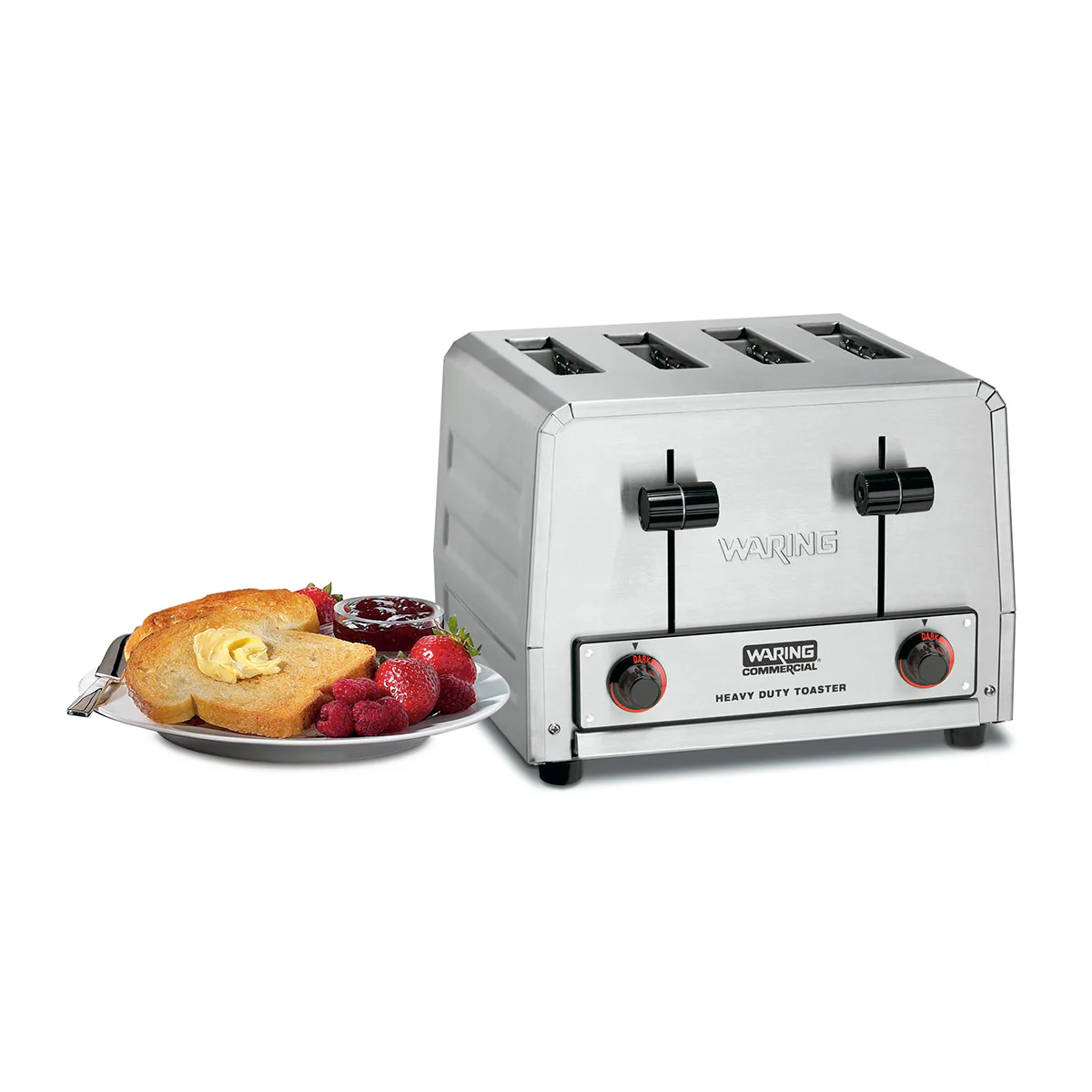 Waring WCT805B Heavy-Duty 4-Slot Commercial Toaster, 208v - Image 3