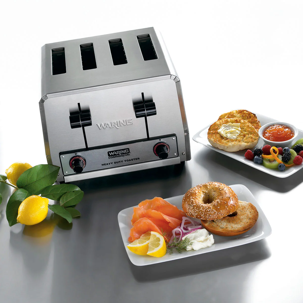 Waring WCT805B Heavy-Duty 4-Slot Commercial Toaster, 208v - Image 4