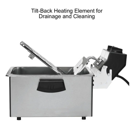 Waring WDF75RC Commercial Countertop Deep Fryer, Electric, 8.5 lb. cap. - Image 5