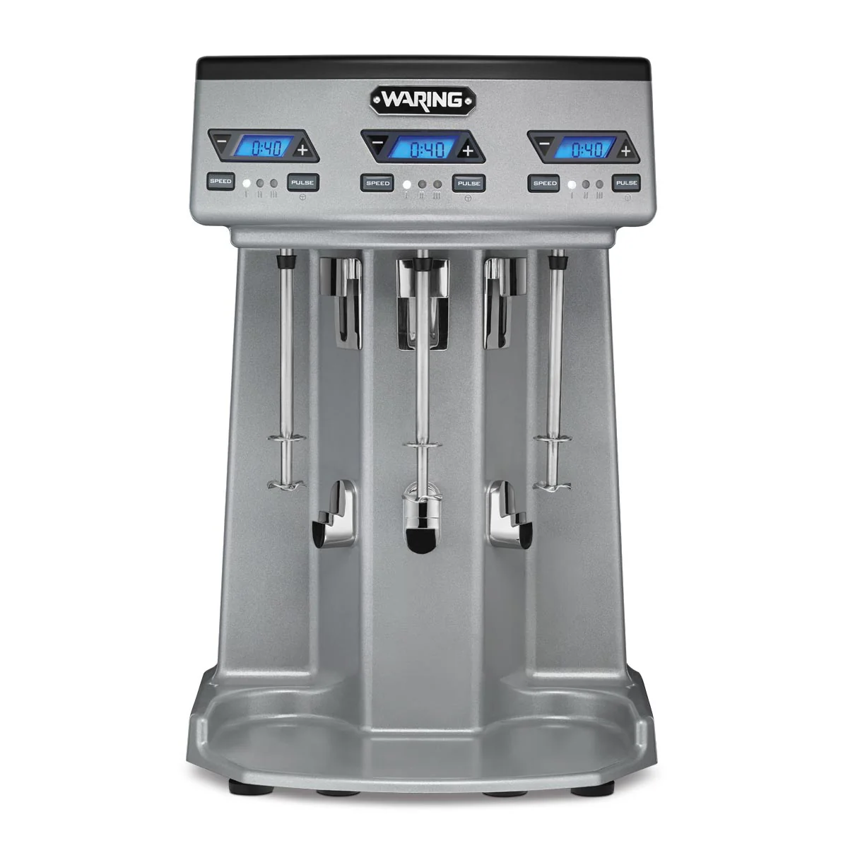 Waring WDM360TX Heavy-Duty Triple-Spindle Drink Mixer w/ Timer - Image 4