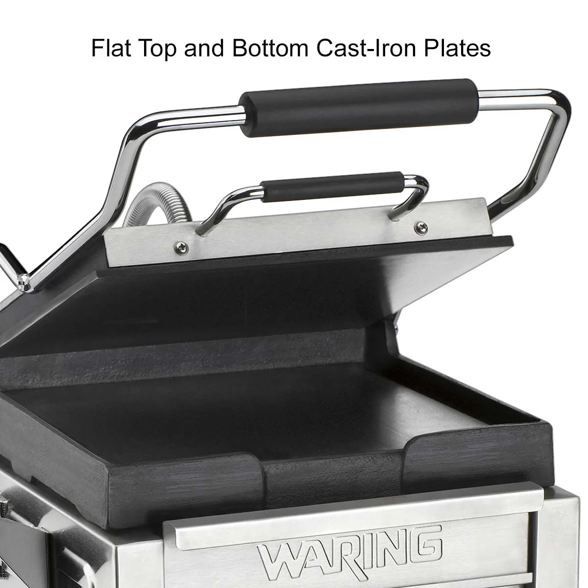 Waring WFG150 Toasting Grill,  9-1/4" x 3-3/4" Flat Plates, 120V - Image 3