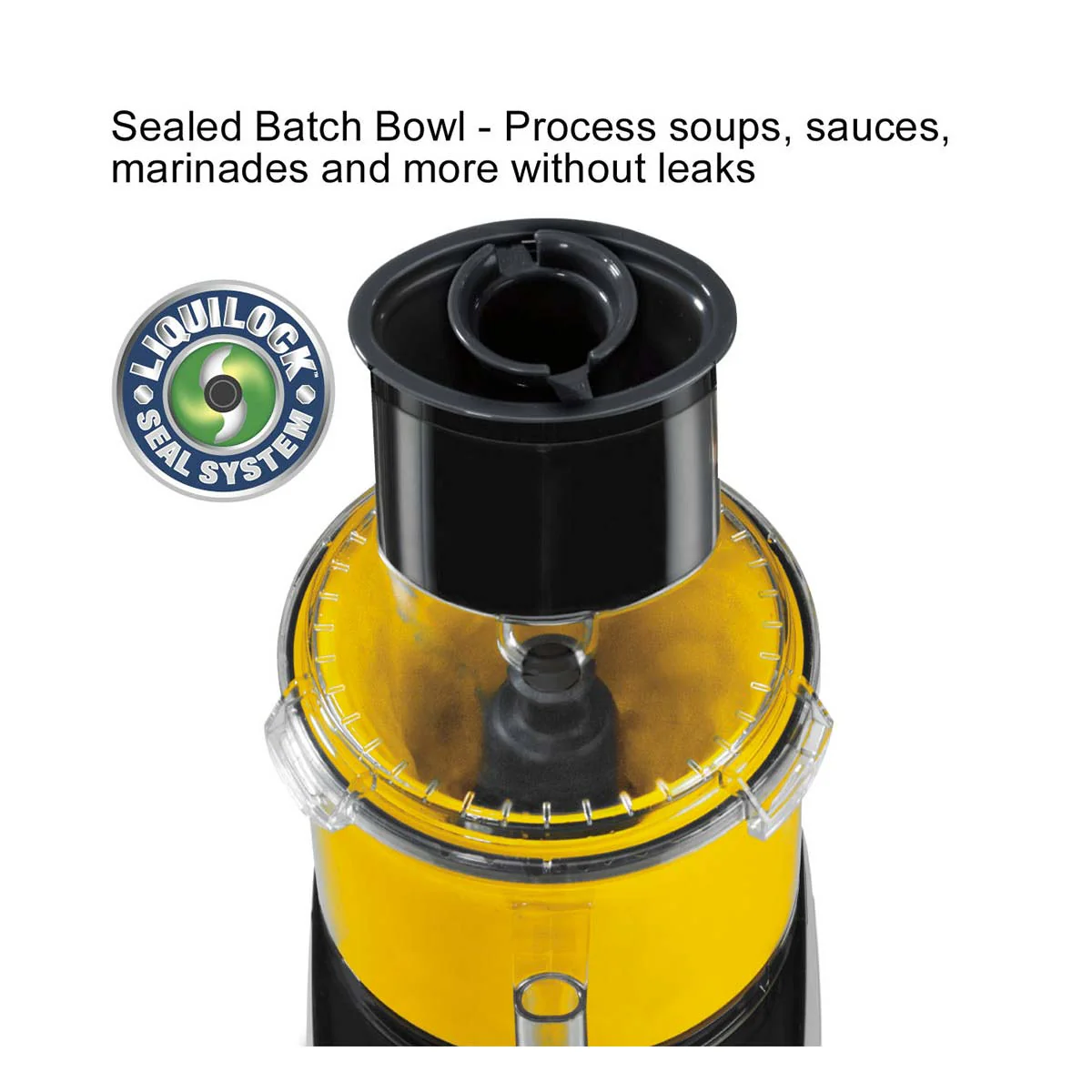 Waring WFP14SC Combination Bowl Cutter Mixer and Continuous-Feed w/ Patented Liquilock Seal System, 3.5 qt. - Image 3