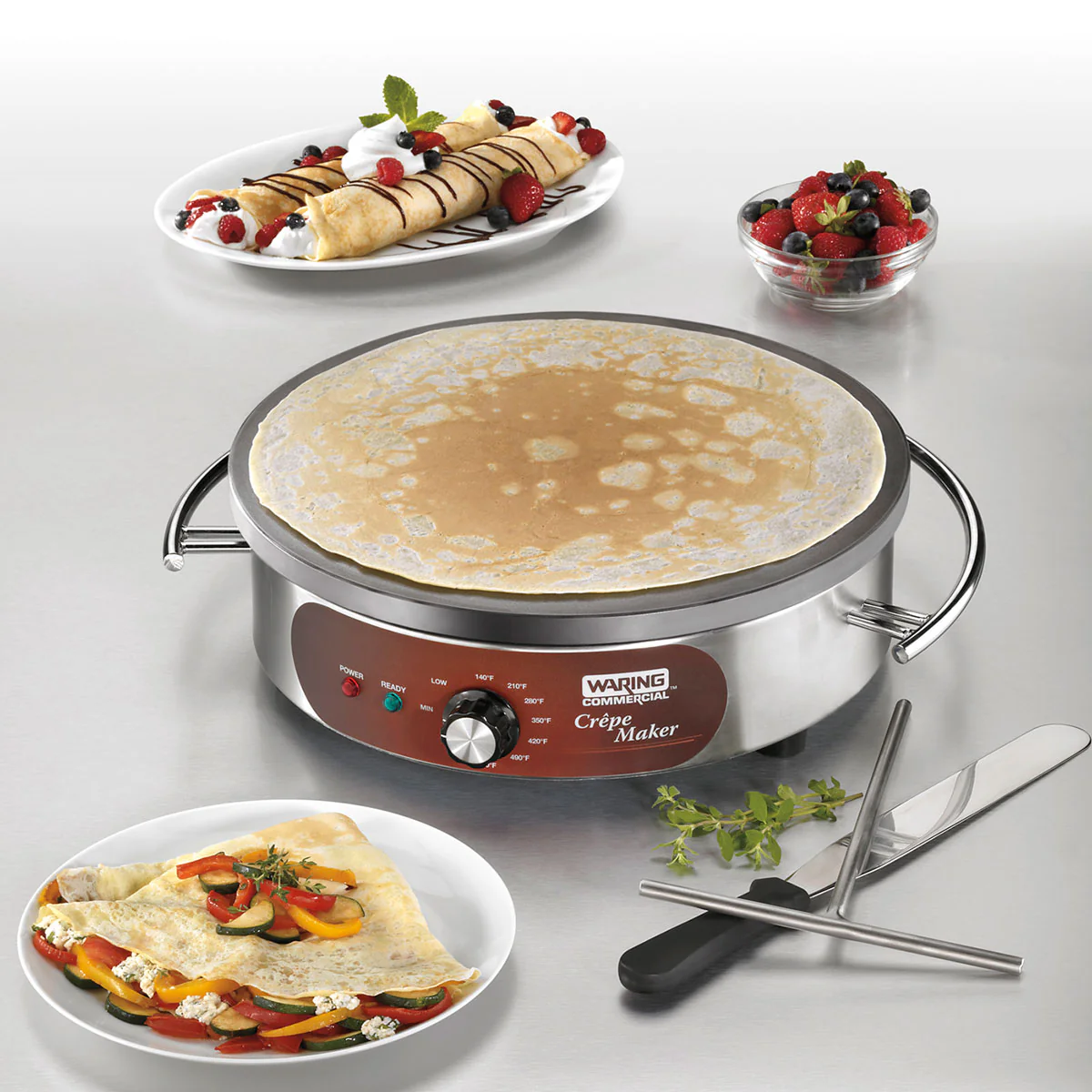 Waring WSC160X Electric Crepe Maker, 16" - Image 4