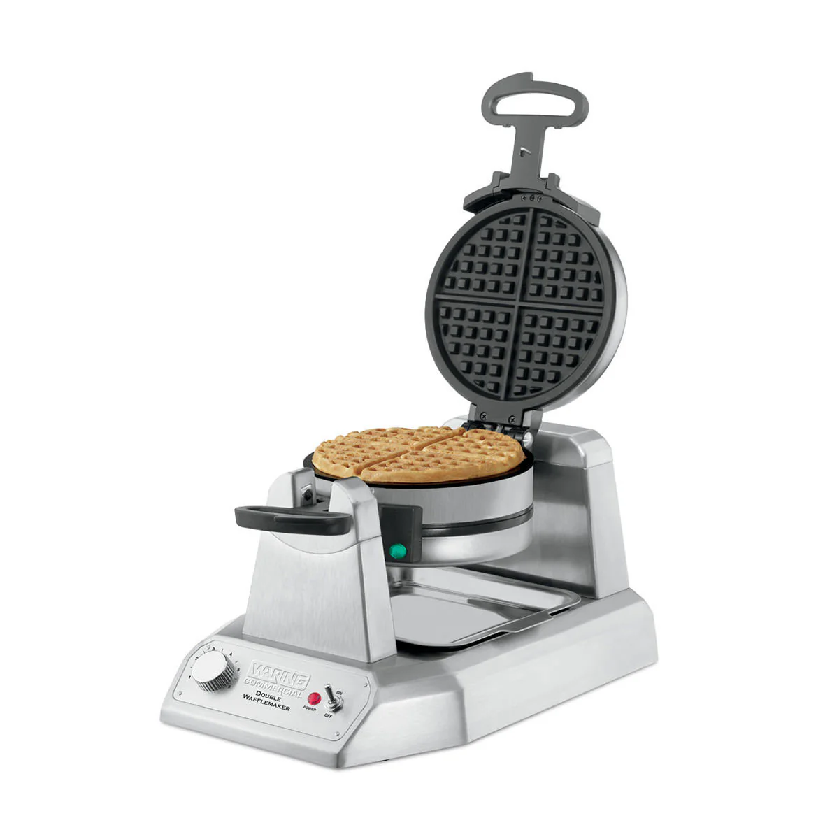 Waring WWD200 Heavy-Duty Double Vertical Classic Waffle Make, 120V - Image 3