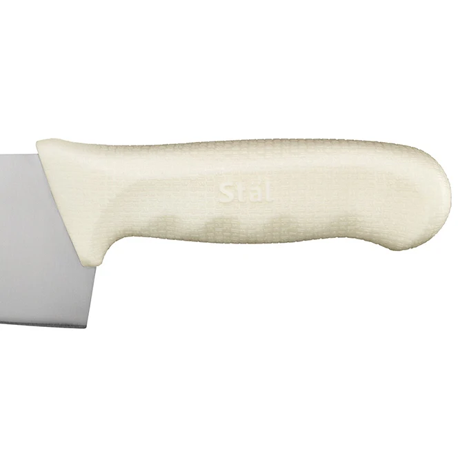Winco KWP-100 Stal Wide Chef's Knife, 10" - Image 2