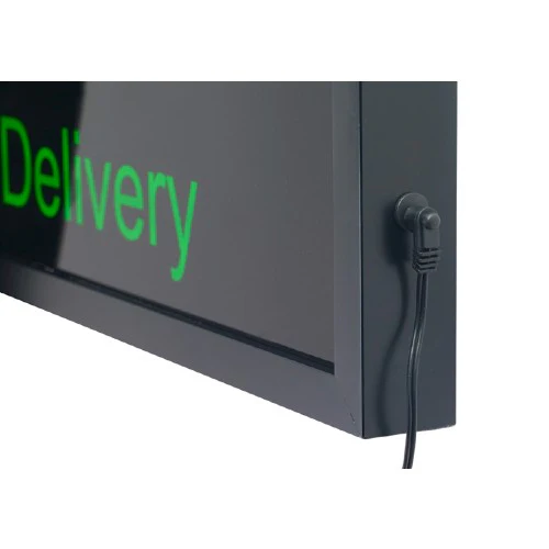 Winco LED-20 Open Sign, 6 Messages, 24" x 19" - Image 5