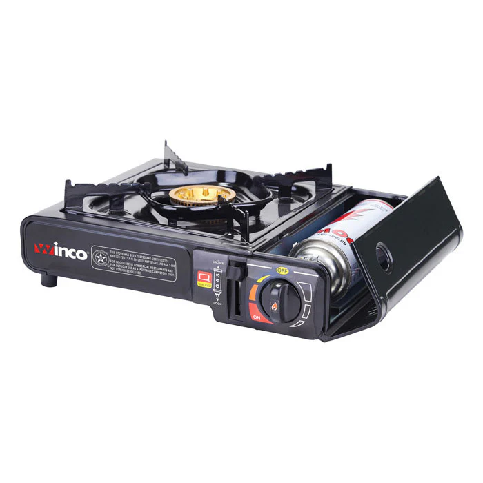 Winco PGS-1K Portable Butane Stove w/ Carrying Case - Image 2