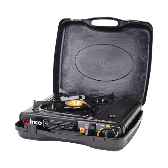 Winco PGS-1K Portable Butane Stove w/ Carrying Case - Image 4
