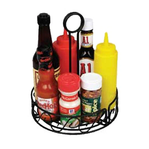 Winco WBKH-7R Black Wire Caddy, 7-1/2" - Image 2