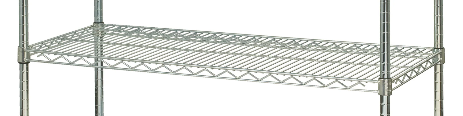 Wire Shelf, Chrome, 24" x 30"