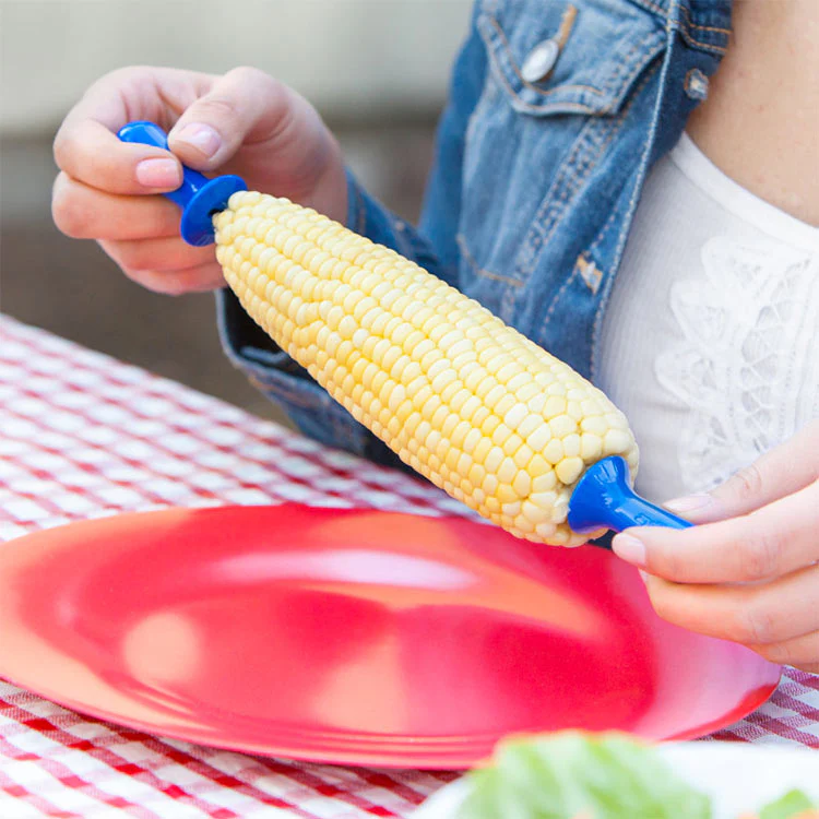 Zyliss 71409 Interlocking Corn Holders, Assorted - Image 2